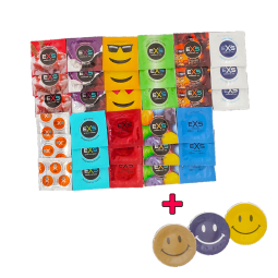 Latexové kondomy EXS 33+3