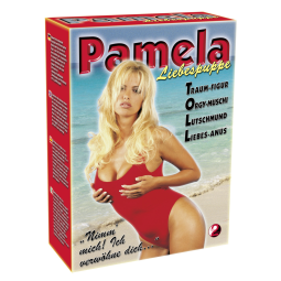 Pamela Doll nafukovací panna záchranářka, 3 milostné otvory
