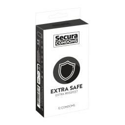 Secura Extra Safe - zesílené latexové kondomy 12 ks