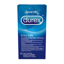 Durex Extra Safe 12 ks extra lubrikované kondomy